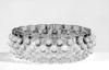 Clear hobnail glass bowl, possibly