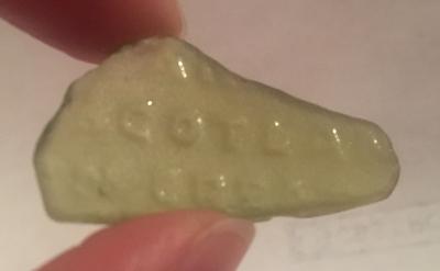 Green Scotland Sea Glass Found In Obx